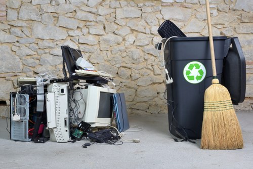 Professional skip placement on a Kilburn property