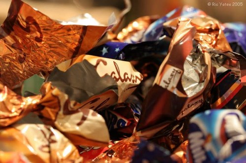 Workers safely removing builders waste